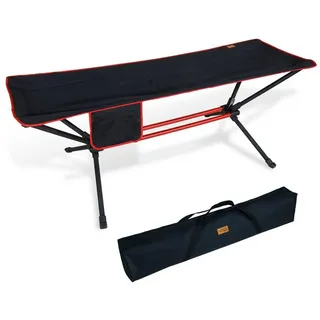 CCLIFE Hängemattengestell Hängematte mit Gestell Outdoor 80KG Tragkraft rot