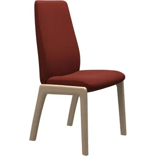 Stressless® Polsterstuhl Laurel, High Back, Größe L, mit abgerundeten Beinen in Walnuss rot