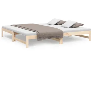 vidaXL Tagesbett 80 x 200 cm Braun