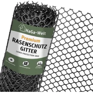 Haga Rasenschutzgitter 2 m Schwarz