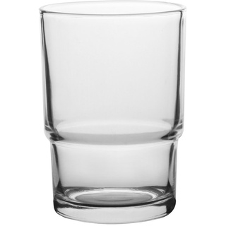 2 x Milchglas/transparentes Glas Zahnputzbecher Universal Ersatzteil für Badezimmer Zubehör durchsichtig