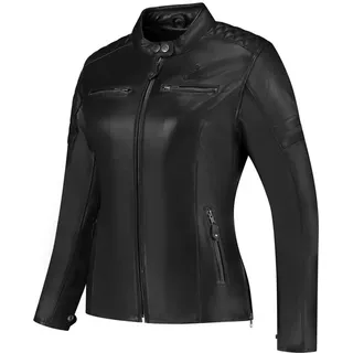Rusty Stitches Super Joyce V2 Lederjacke Schwarz 48