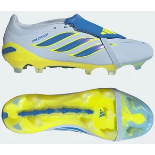 adidas Predator Pro FG Herren Silber/Blau/Gelb 44 2/3