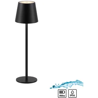 Selltec LED Tischleuchte Schwarz