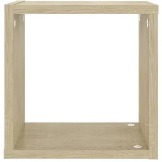 vidaXL Würfelregale 4 Stk. 26 x 15 x 26 cm Braun
