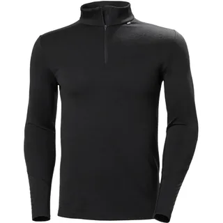 HELLY HANSEN Lifa Merino Midweight 1/2 Zip Schwarz M