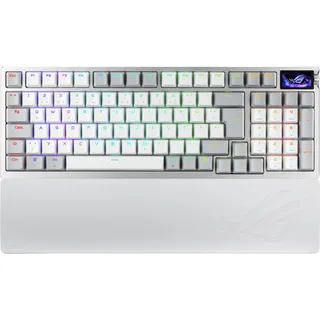 Asus ROG Azoth 96 HE White analoge Gaming-Tastatur