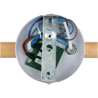 Easylight Mieke 3-flammig Länglich Glas Holz Metall
