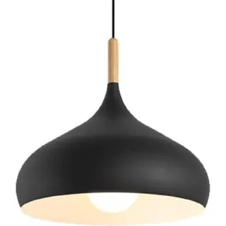 Kreative Makaron-förmige Hängelampe, Moderne Hängeleuchte, Minimalistische Deckenlampe Für Cafés, Geeignet Für Küchen, Nachttische, Teehäuser Und Cafés Im Landhausstil (schwarz, 24 Cm).