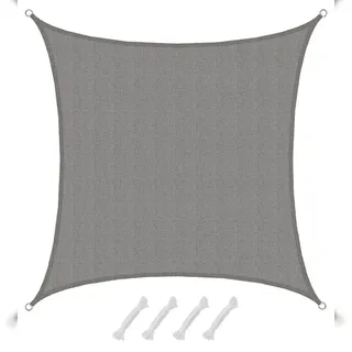AMANKA UV Sonnensegel Wasserdurchlässig 4x4 - Viereckig - Sonnenschutz Garten Terrasse
