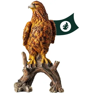 VERDOBA - Adler Figur aus Polyresin, Gross - Kunstharz Adler Statue, frostfest & lebensgroß - Gartenfiguren für außen XXL - Gartendeko Figur groß