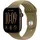 GPS 46 mm Aluminiumgehäuse Dunkelbronze Sportarmband Oliv S/M