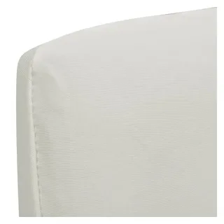 vidaXL Stuhlhussen Creme 6er Set