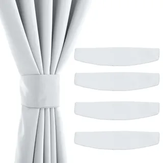 PONY DANCE Vorhang Raffhalter Magnetisch 4 Stück Gardinenhalter 47x10 cm
