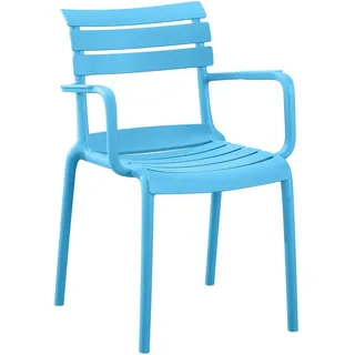 CLP Joliya Gartenstuhl 57 x 57 x 82 cm blau