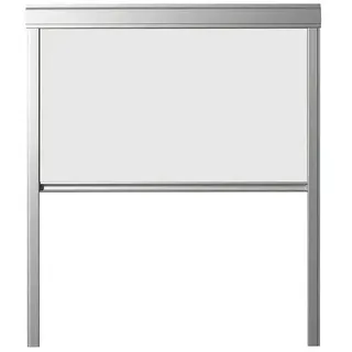 Verdunkelungsrollo DUA  (Weiß, 55 x 78 cm, Passend für: Dachfenster 55 x 78 cm von Solid Elements, VELUX®, FAKRO®)