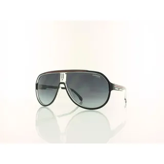 Carrera 1057/S Herren-Sonnenbrille Vollrand Browline Kunststoff-Gestell, schwarz