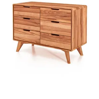 byoak Kommode, Kernbuche, Holz, Echtholz,Kernbuche, 90x63x40 cm, Wohnzimmer, Kommoden & Sideboards, Kommoden