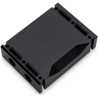 EK Water Blocks EKWB EK-Scalar Dual 4 Slot - Acetal, Wasserkühlung Komponenten Zubehör, Schwarz