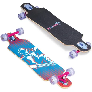 Muuwmi Longboard Compact Blau/Türkis