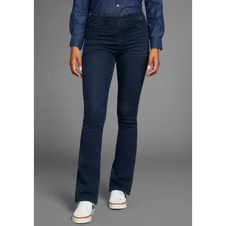 Arizona Jeansjeggings Bootcut mit leichtem Thermo Effekt High Waist blau 52