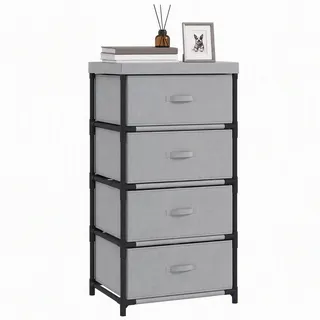 Pangivo Kommode, Ahorn, Fell, 4 Schubladen, 32x80x42 cm, Wohnzimmer, Kommoden & Sideboards, Kommoden