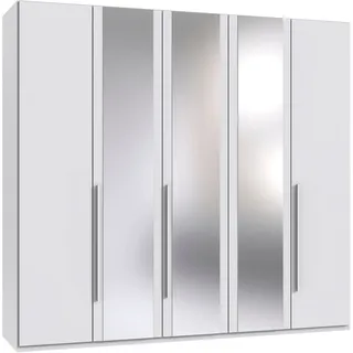WIMEX Drehtürenschrank London 225 x 208 x 58 cm Weiß