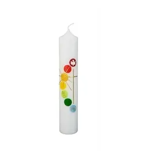 Wiedemann Kerzen Taufkerze verziert 265 x 50 mm, mit individueller Namensverzierung