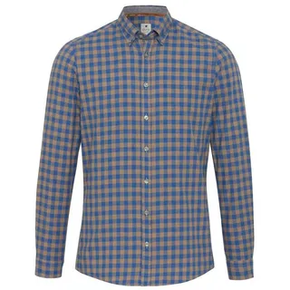 Hatico Langarmhemd blau M