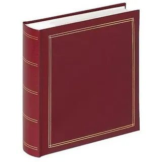 WALTHER+ DESIGN Memo-Album Monza, rot, 200 F., 13X18 cm