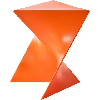 Beliani Beistelltisch PECOS Orange