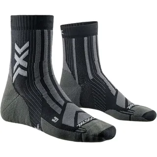 X-Socks Trekking Perform Ankle Wandersocken Schwarz/Charcoal 42-44