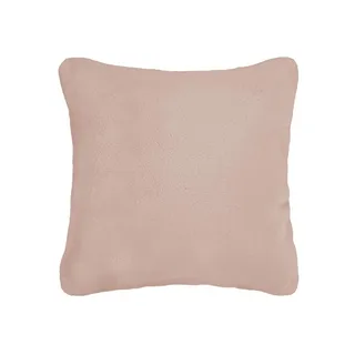 ESSENZA Dekokissen Furry Rose, 50x50 cm - 100% Polyester - Uni