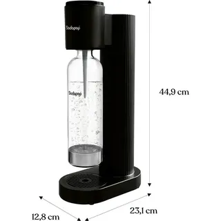 Sodapop Cooper Pro Schwarz + PET-Flasche