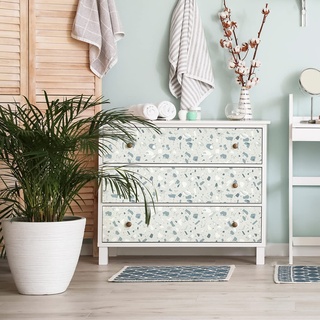 Aufkleber für Möbel Wohnzimmer & Küche – Wandaufkleber Terrazzo Lagos Möbel – Wandaufkleber Azulejos – selbstklebende Sticker für Möbel, Badezimmer, 40 x 60 cm