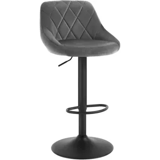 Woltu Barhocker gepolstert 38 cm x 106 cm x 38 cm Dunkelgrau
