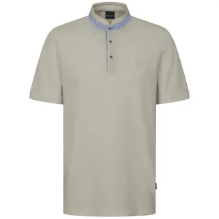 bugatti Poloshirt mit Stehkragen beige|braun L