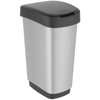 Rotho Art Twist 50 l silber metallic