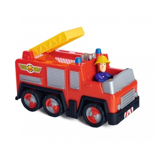 Feuerwehrmann Sam Jupiter mit Sam Figur - Spielzeugauto für Kinder ab 3 Jahre