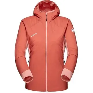 MAMMUT Damen Hoodie Rime Light IN Flex, Größe L in Rot Rot