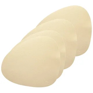 Lind DNA - Tischset Curve L, Hippo gold (4er-Set)
