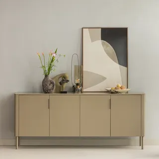 Woood Sideboard Gunnar 200 x 85 x 44 cm Braun
