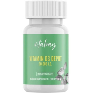Vitamin D3 Depot 20.000 I.e. Cholecalciferol Tabl. 120 St