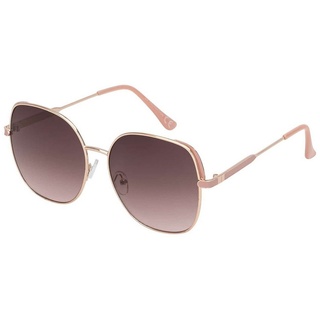 BEZLIT Eyewear Pilotenbrille Rundglas Designer Damen Sonnenbrille (1-St) mit violett, rosa, grau-rosa, braun-blau und braunen Linsen rosa
