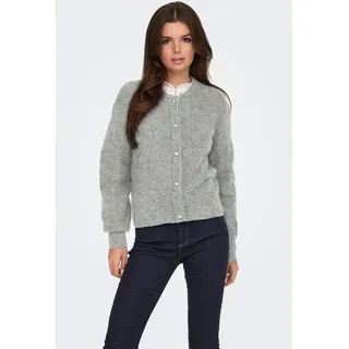Jdy JDYLUMI LIFE L/S BUTTON CARDIGA KNT NOOS Grau M