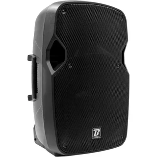 12 Zoll Active Lautsprecher schwarz 2-Wege Leistung 400 Watt drahtlose Bluetooth-Verbindung Mikrofon/Line-Eingang Solide ABS TWS Leistungsstark und vielseitig – ideal für DJ, Animation, Bühne.