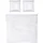 White/Light Blue 200 x 200 cm x 80 x 80 cm