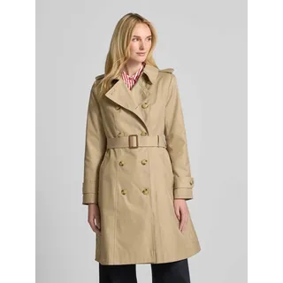 Trenchcoat mit Taillengürtel, Beige, XS