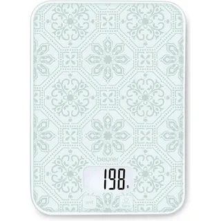 Beurer KS19 Vintage Küchenwaage, Küchenwaage, Mehrfarbig, Weiss, Grau