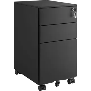 Songmics Aktenschrank 45 x 30 x 60 schwarz